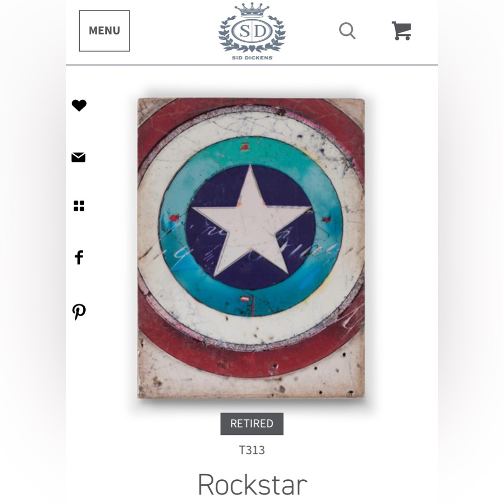 SID DICKENS Rockstar Memory Block